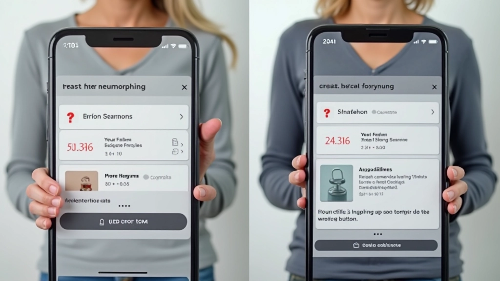 Vergleich von guter und schlechter Kontrastbeziehung in Neumorphic-Elementen